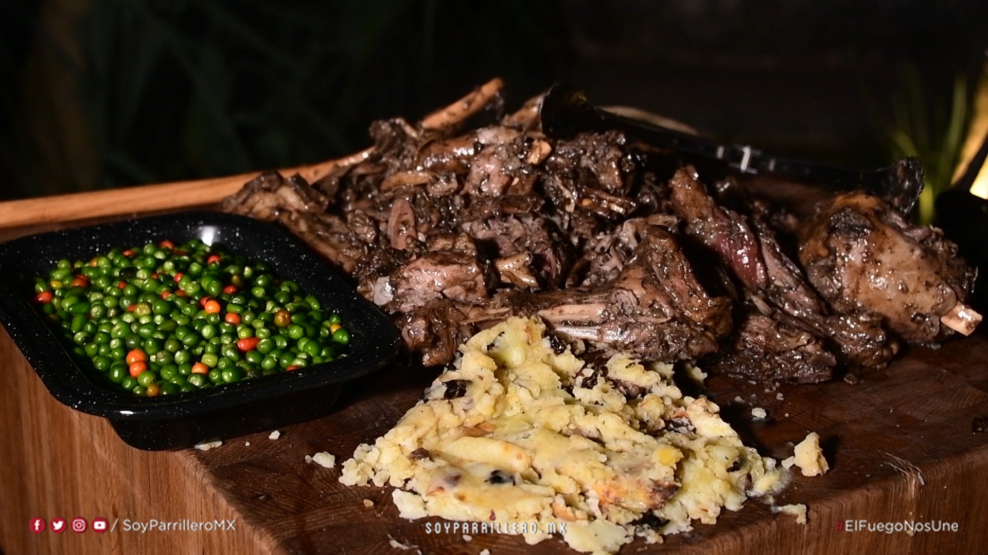 Cabrito al acero