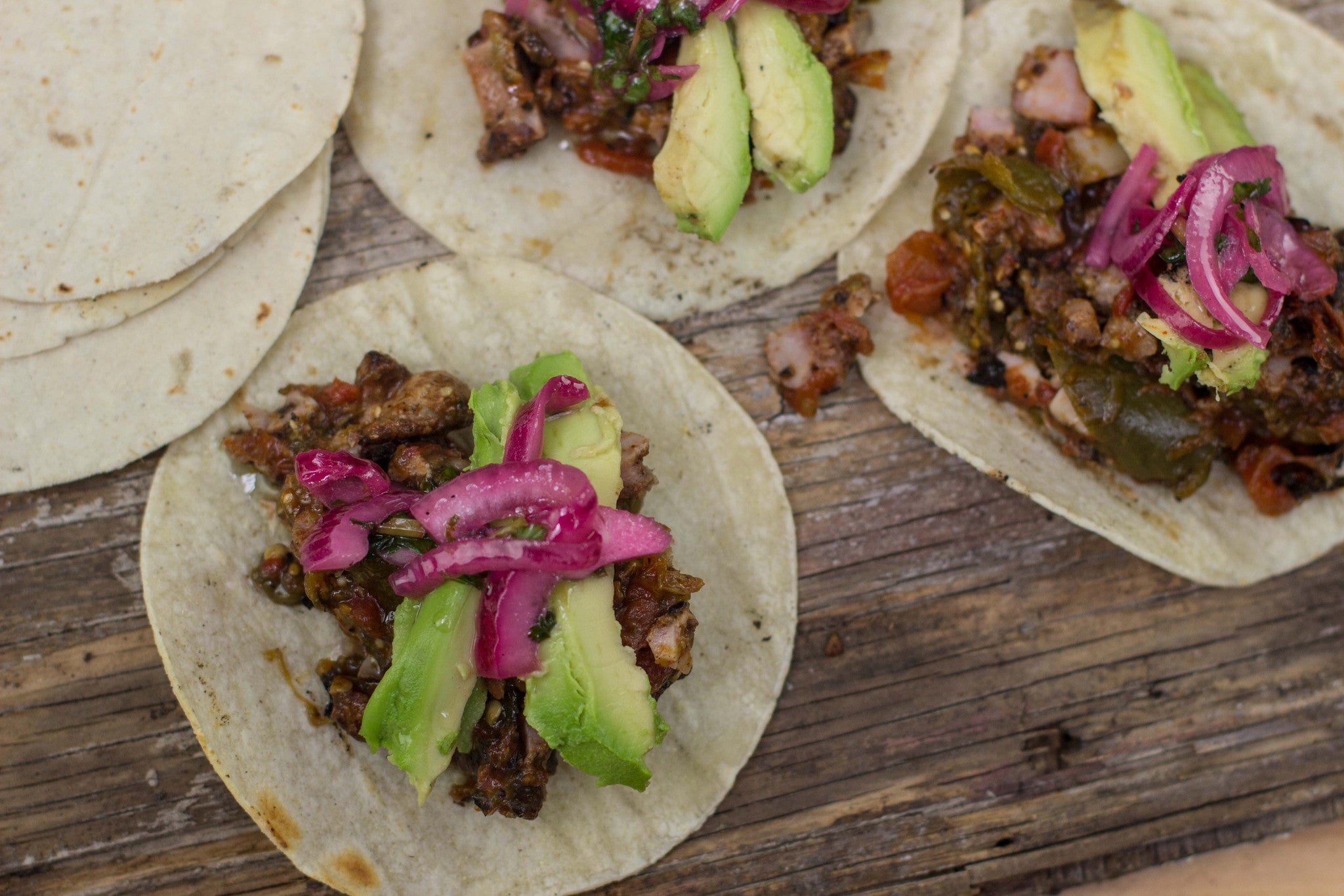 TACOS DE MOLLEJA