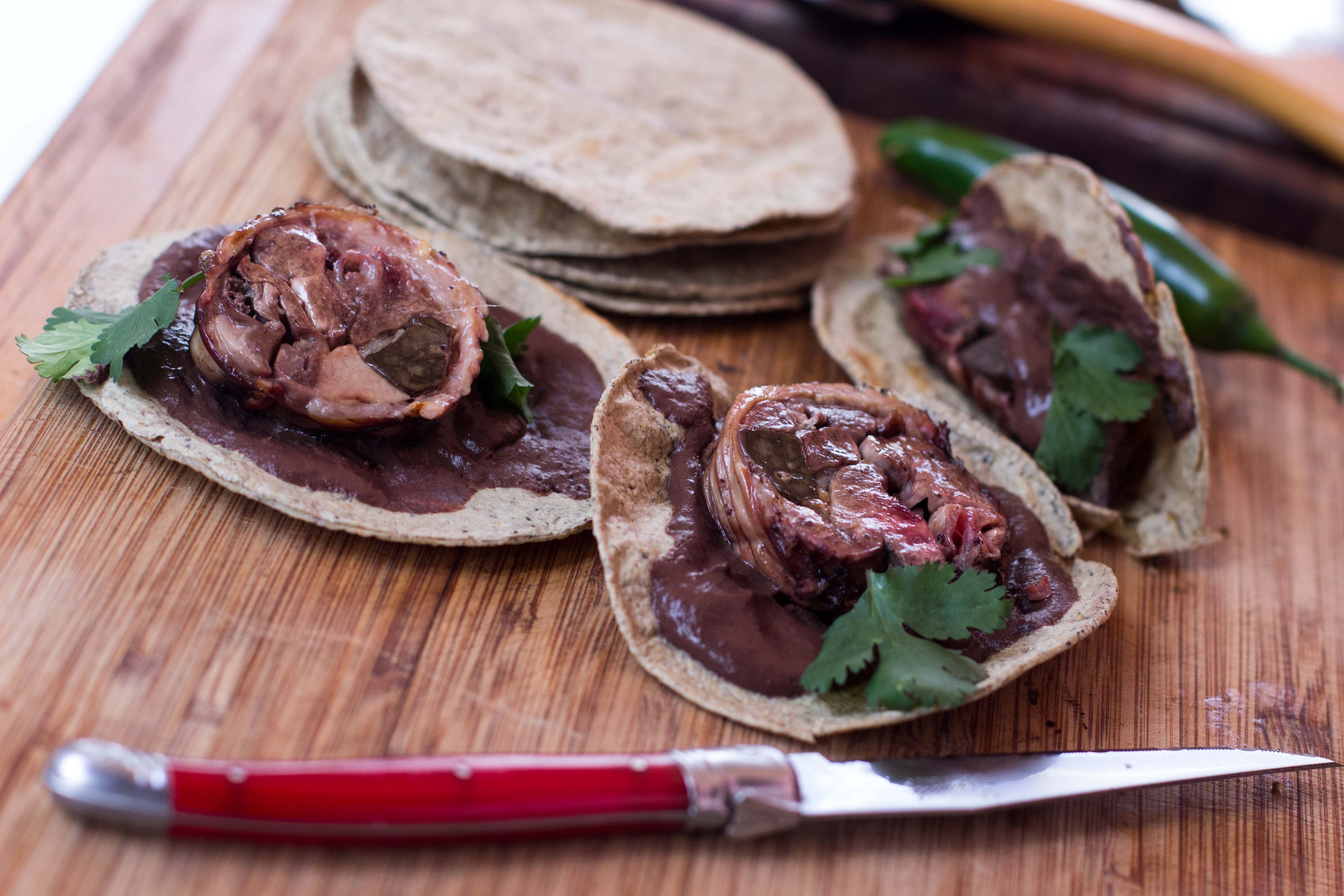 TACOS DE MACHITO CON SALSA DE FRITADA|SMP