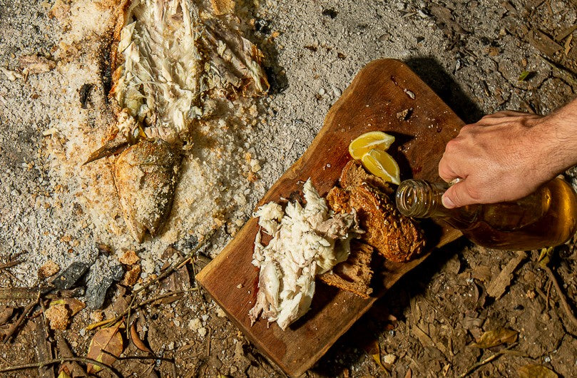 Pescado a la sal