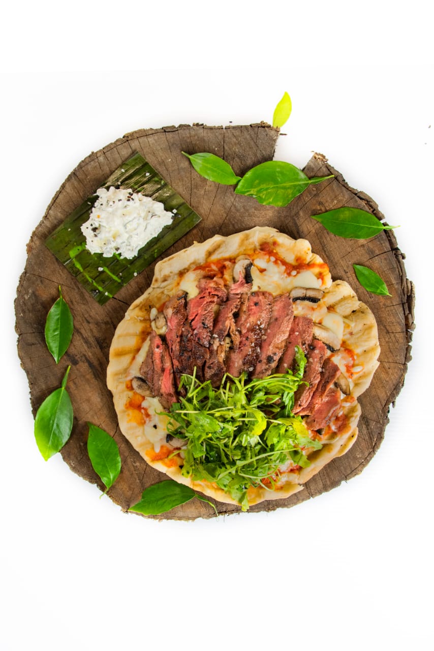 PIZZA DE RIB EYE ALFREDO | SMP