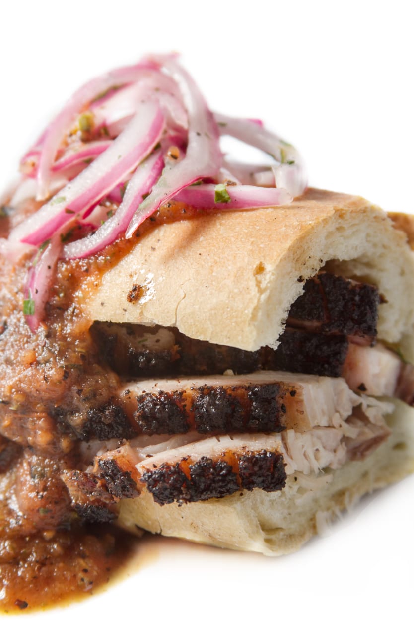 TORTA AHOGADA DE PORKBELLY AHUMADO | SMP