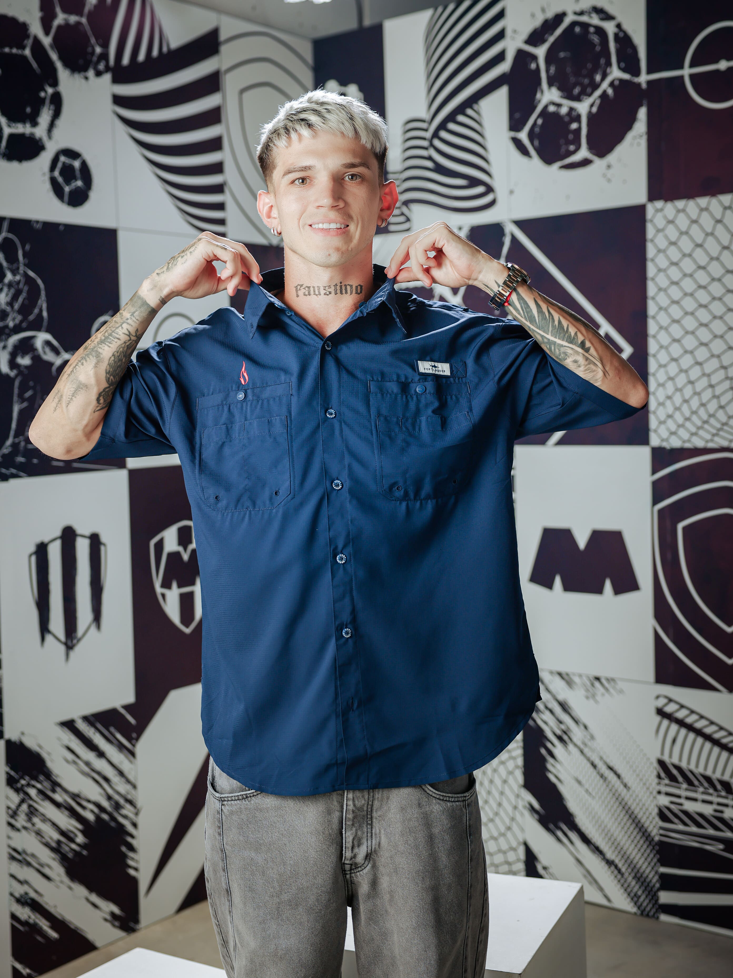 Camisa Rayados Parrilleros x SMP