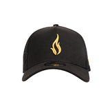 SMP Trucker Flame 9forty Flama Abierta Dorado Negra