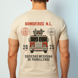 Playera con causa Edición Bomberos de Nuevo León x SMP