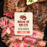 Noche de Rib Eye | CDMX Sur | 18 marzo