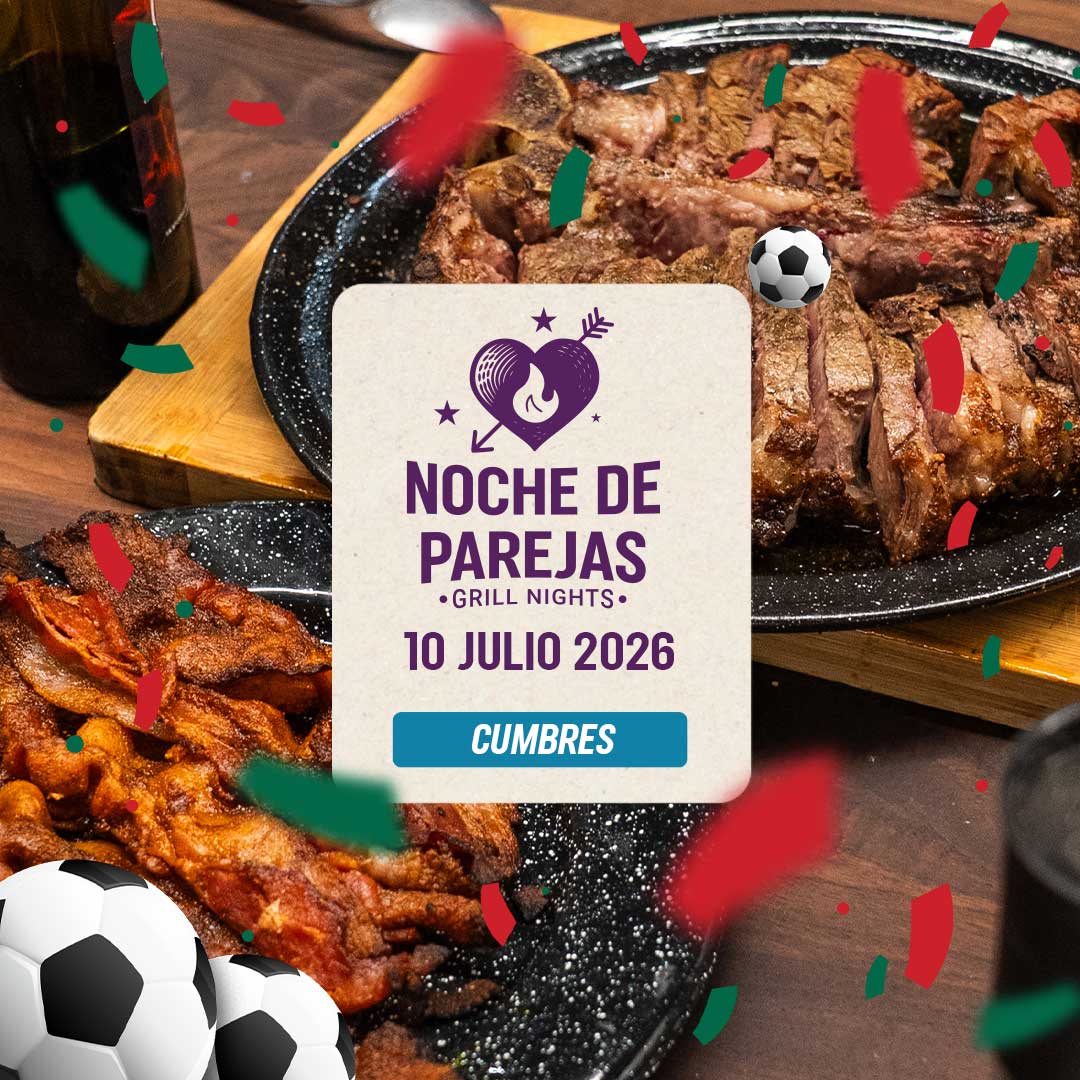 Noche de Parejas | Cumbres | 10 Julio