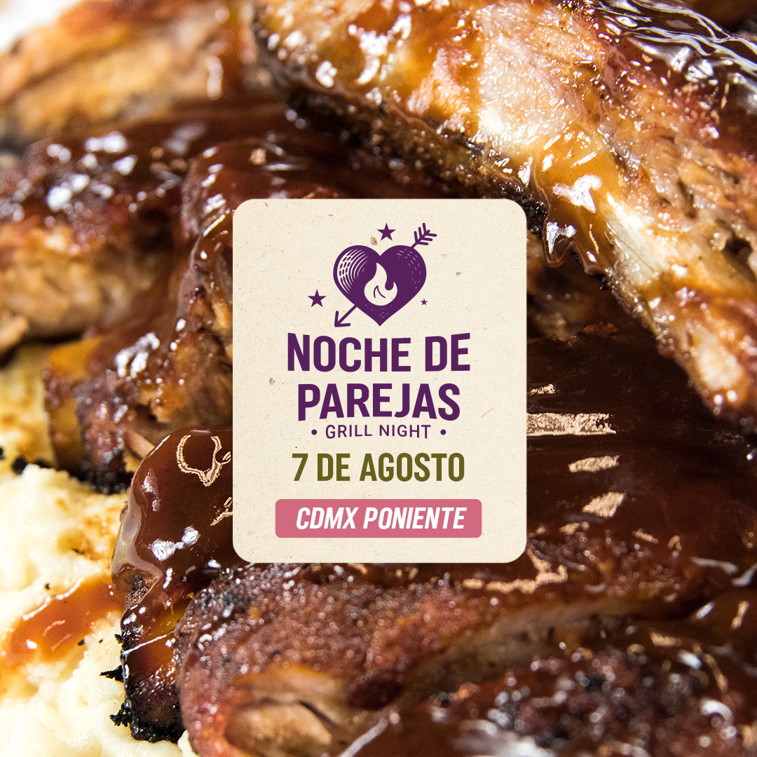 Noche de Parejas| CDMX Poniente | 7 Agosto