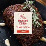 Noche de picaña | Carretera Nacional Esfera | 12 marzo