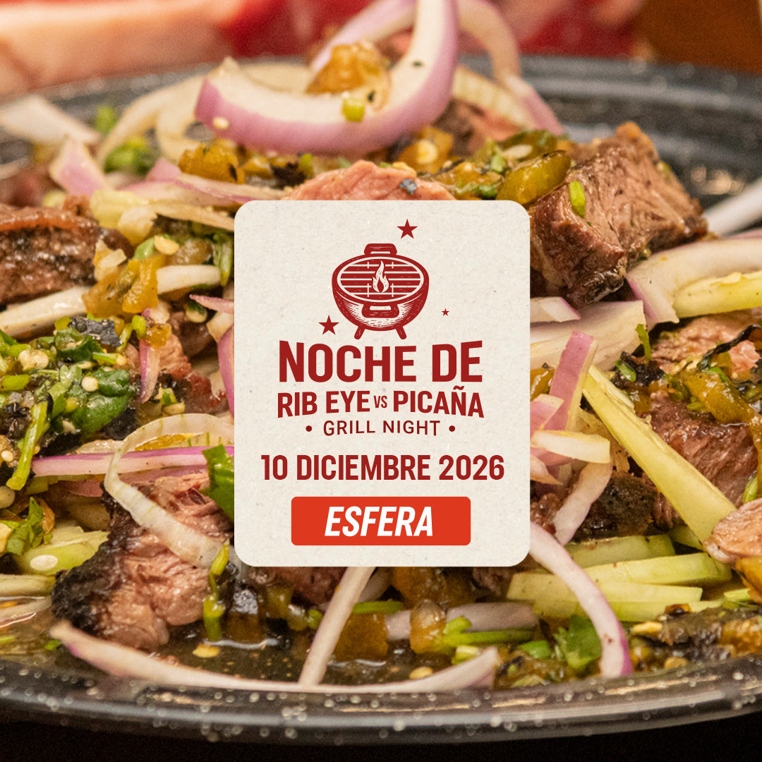 Noche de Rib eye vs Picaña | Carretera Nacional Esfera | 10 Diciembre