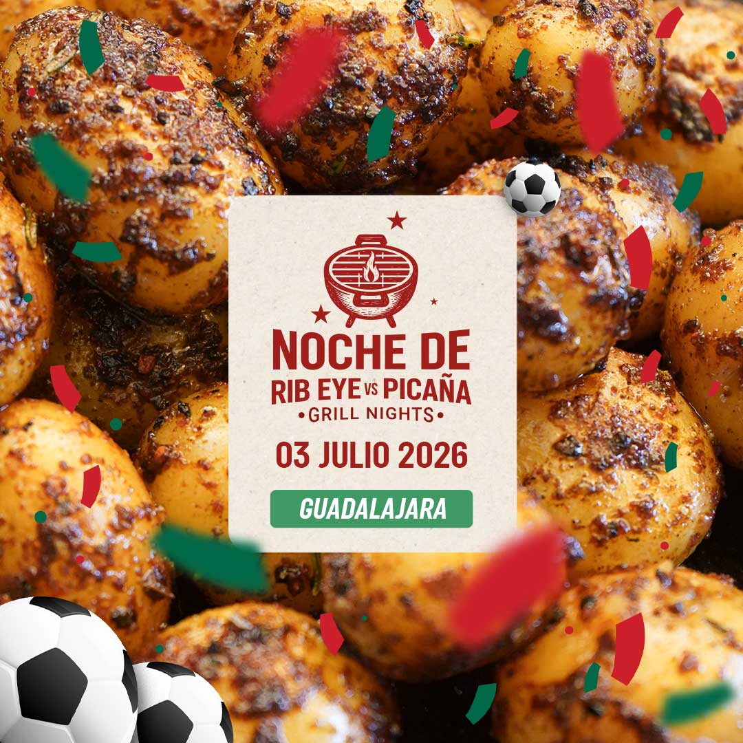 Noche de Rib Eye vs Picaña | Guadalajara | 3 julio