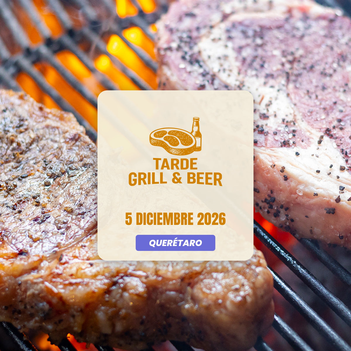 Tarde de Grill & Beer | Querétaro | 5 Diciembre
