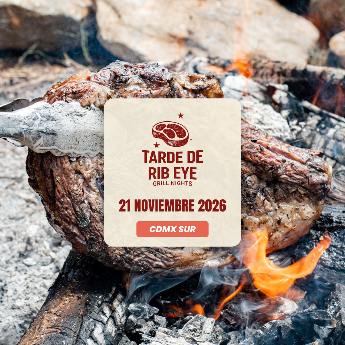 Tarde de Rib Eye | CDMX Sur | 21 Noviembre