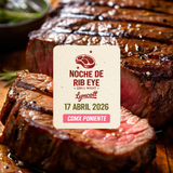 Noche de Rib Eye by Lyncott | CDMX Poniente | 17 abril