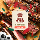 Noche de Grill | CDMX Sur | 8 julio