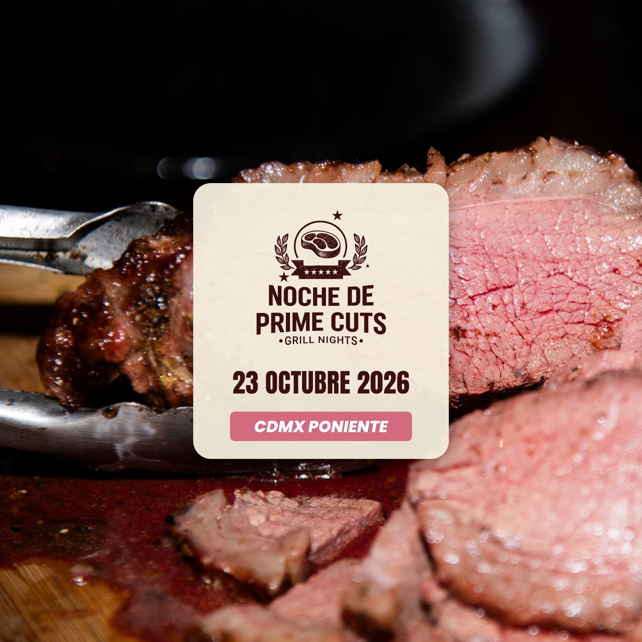 Noche de Prime Cuts | CDMX Poniente | 23 Octubre