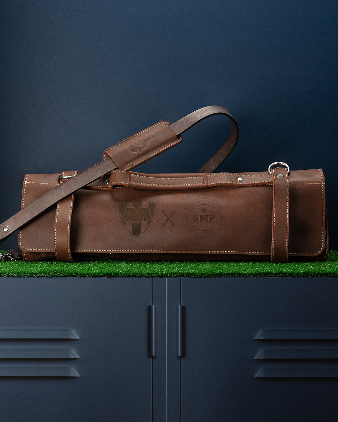 Estuche de cuchillos Rayados Parrilleros x SMP