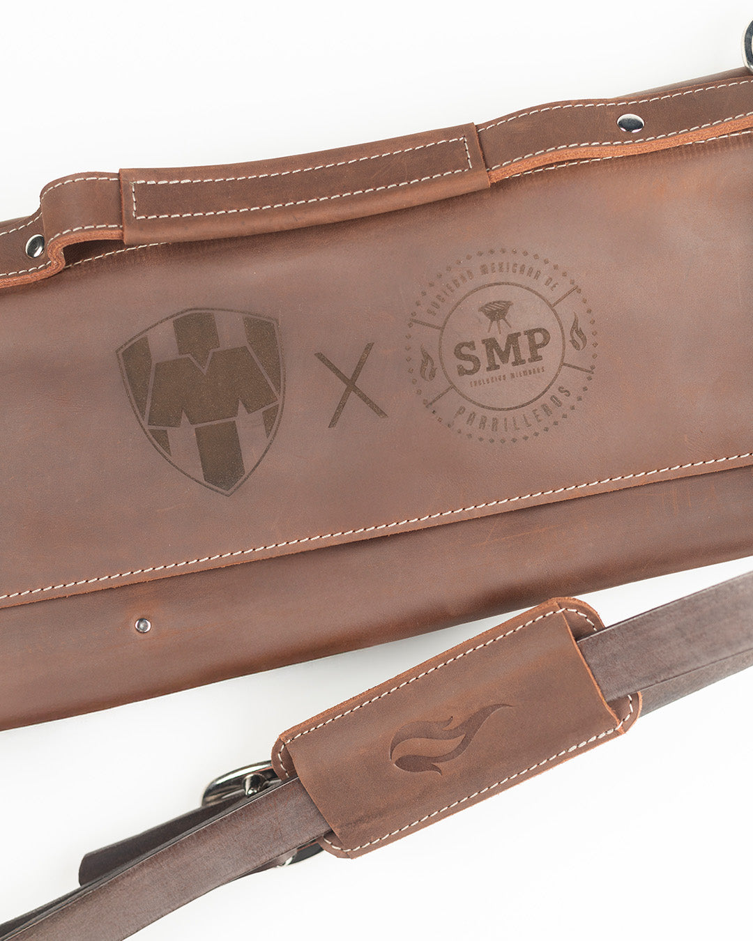 Estuche de cuchillos Rayados Parrilleros x SMP
