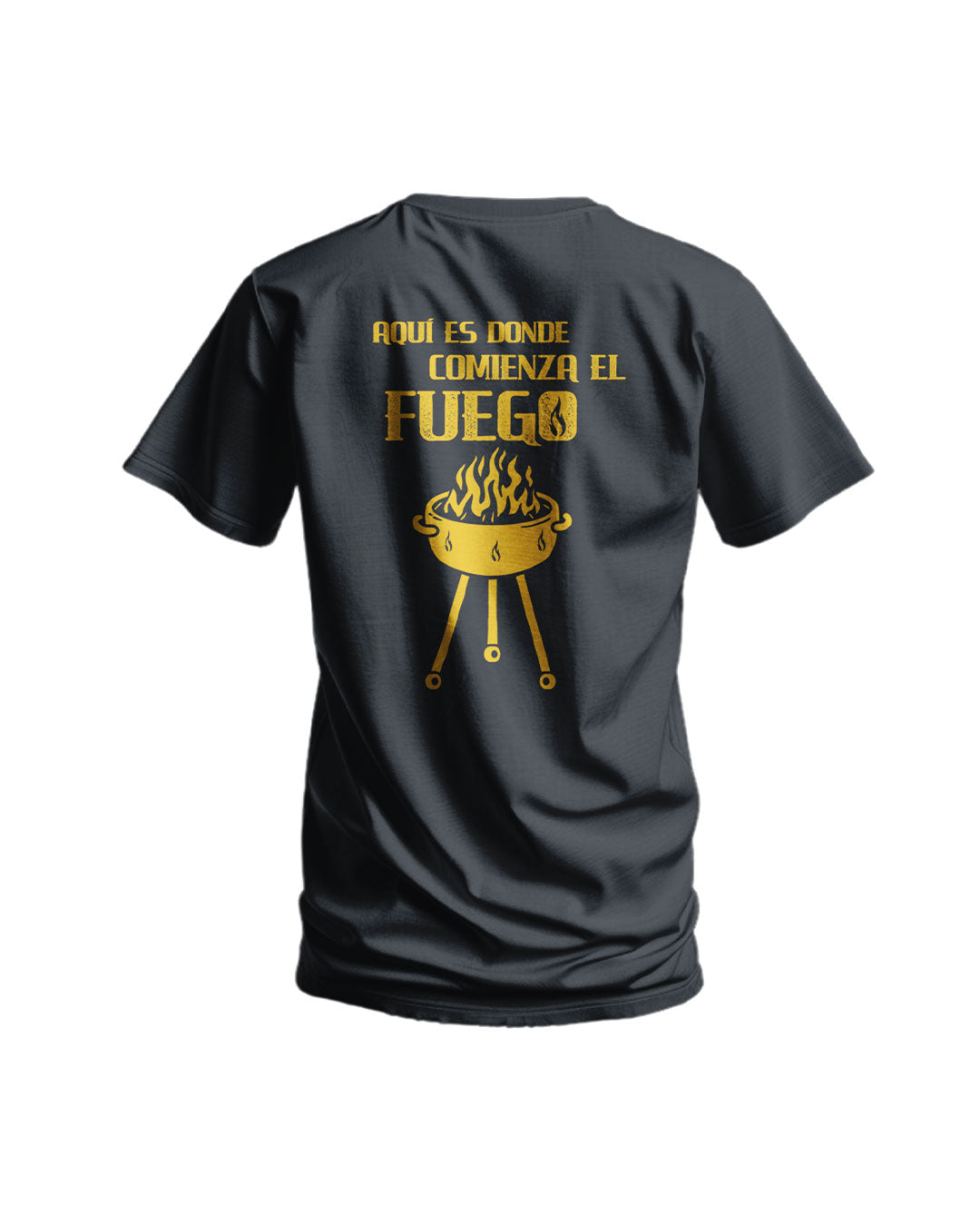 Playera Aquí Comienza El Fuego