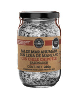 Sal Ahumada en leña de manzano Chipotle SMP