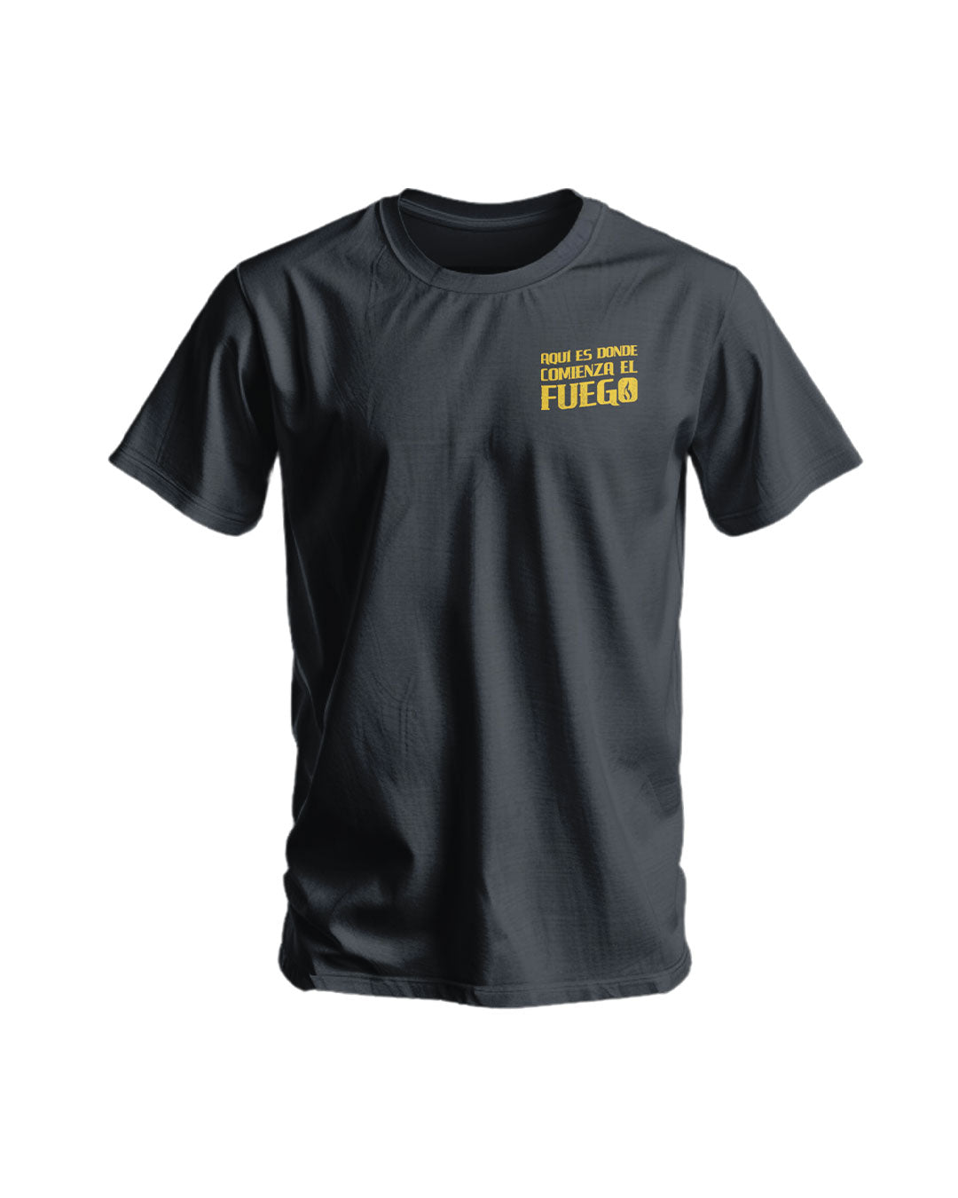Playera Aquí Comienza El Fuego
