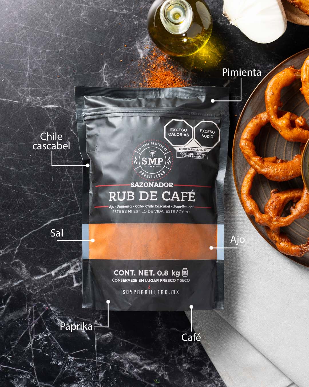 Rub de Café en Bolsa SMP 800 gr