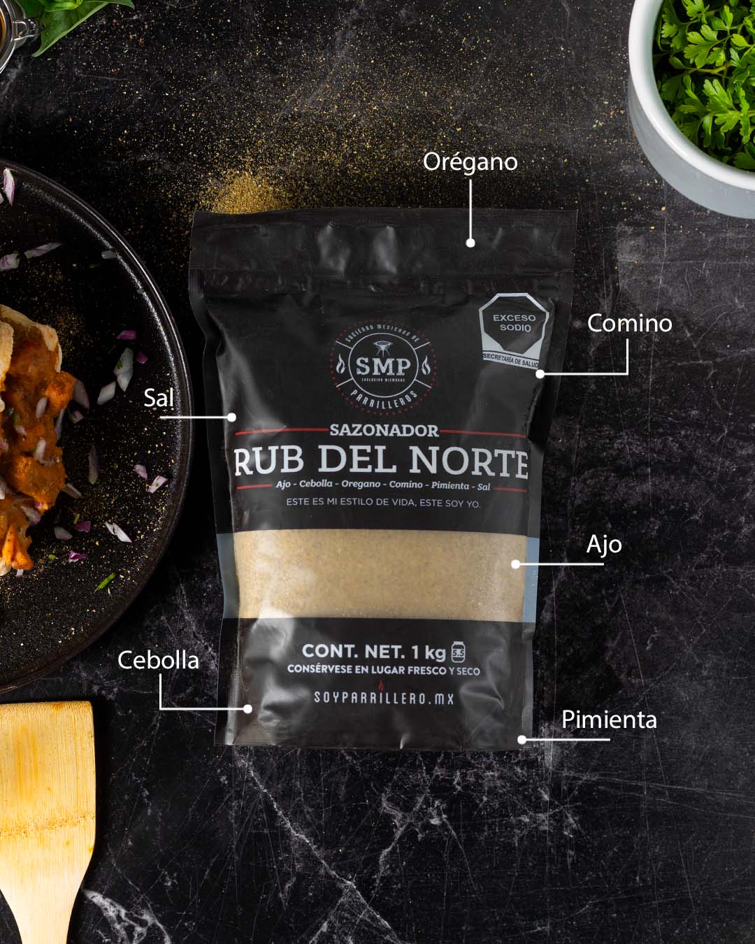 Rub del Norte en Bolsa SMP 1 Kilo