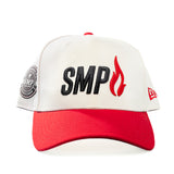 Gorra SMP Blanca/Roja 9Seventy