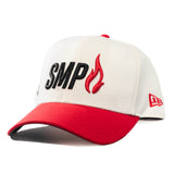 Gorra SMP Blanca/Roja 9Seventy