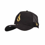 SMP Trucker Flame 9forty Flama Abierta Dorado Negra