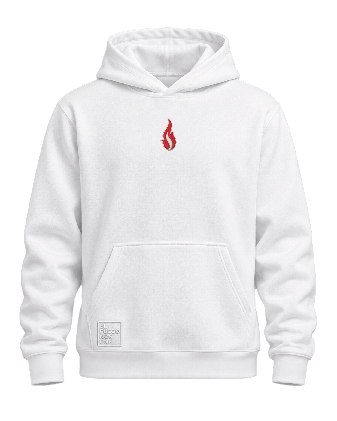 Hoodie Flama Blanca SMP