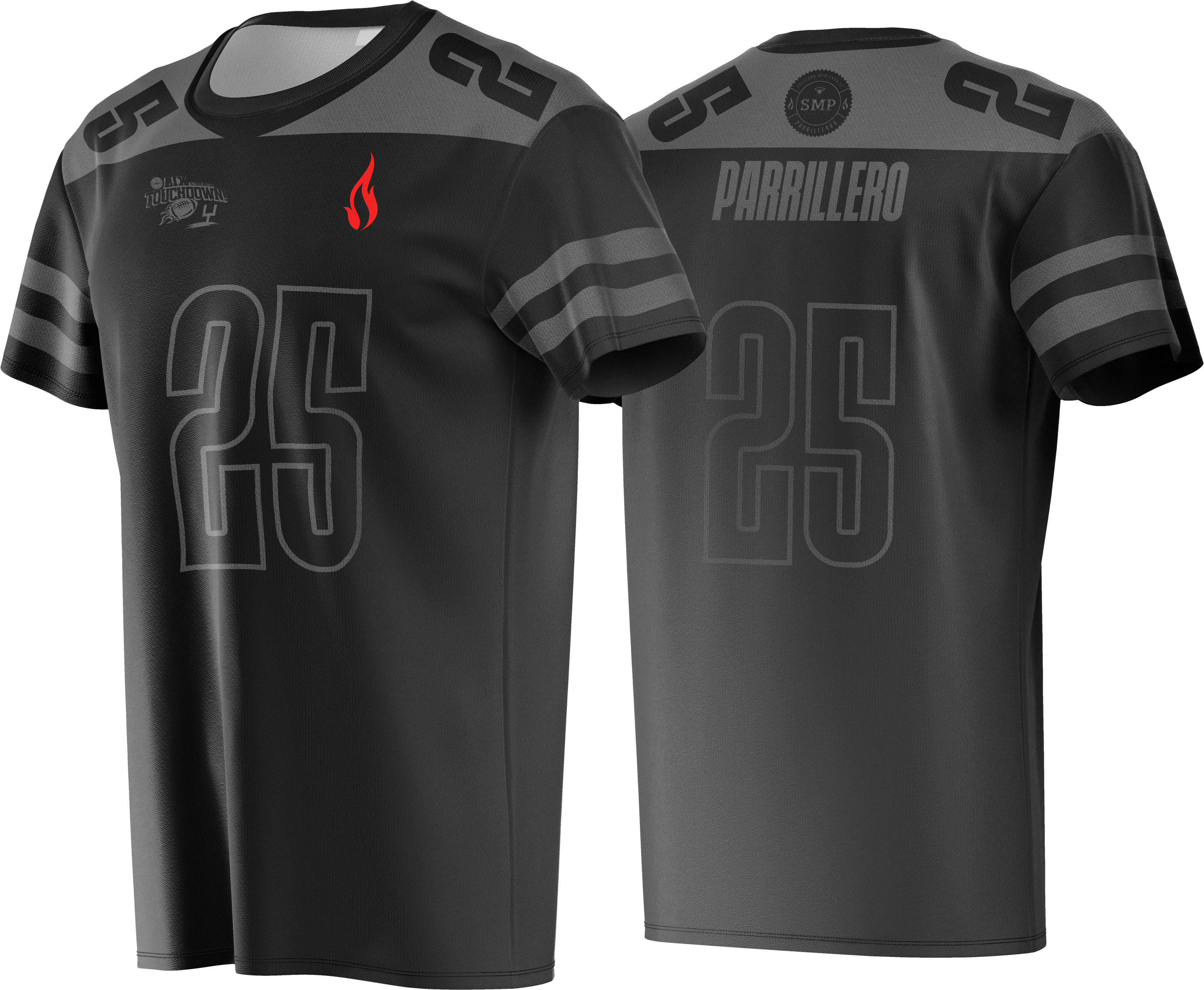 Playera Tipo Jersey Edición SB Touchdown LIX