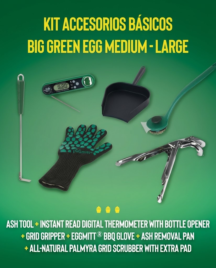 Kit de Accesorios Básicos Big Green Egg
