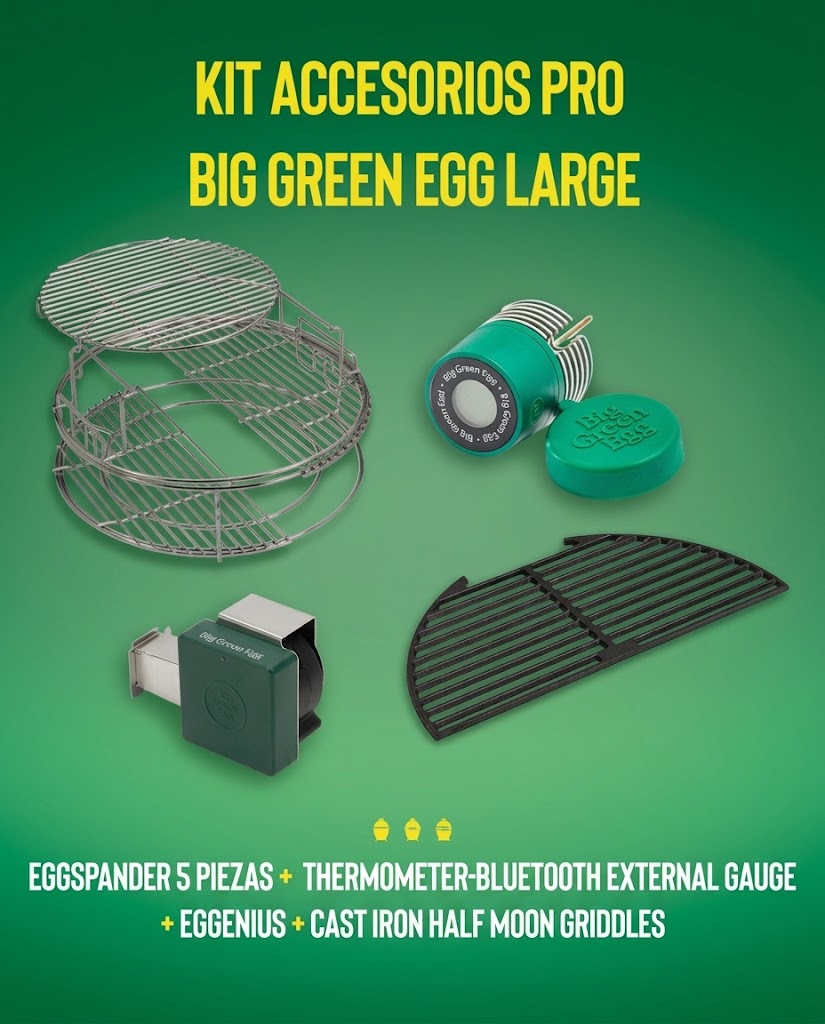 Kit Accesorios PRO Big Green Egg