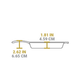 Wildlife Series™ 10.5 Inch Square Cast Iron Fish Grill Pan