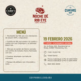 Noche de Rib eye| Carretera Nacional Esfera | 19 febrero