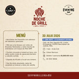 Noche de Grill | CDMX Norte | 30 julio