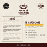 Noche de prime cuts | San Pedro | 13 marzo