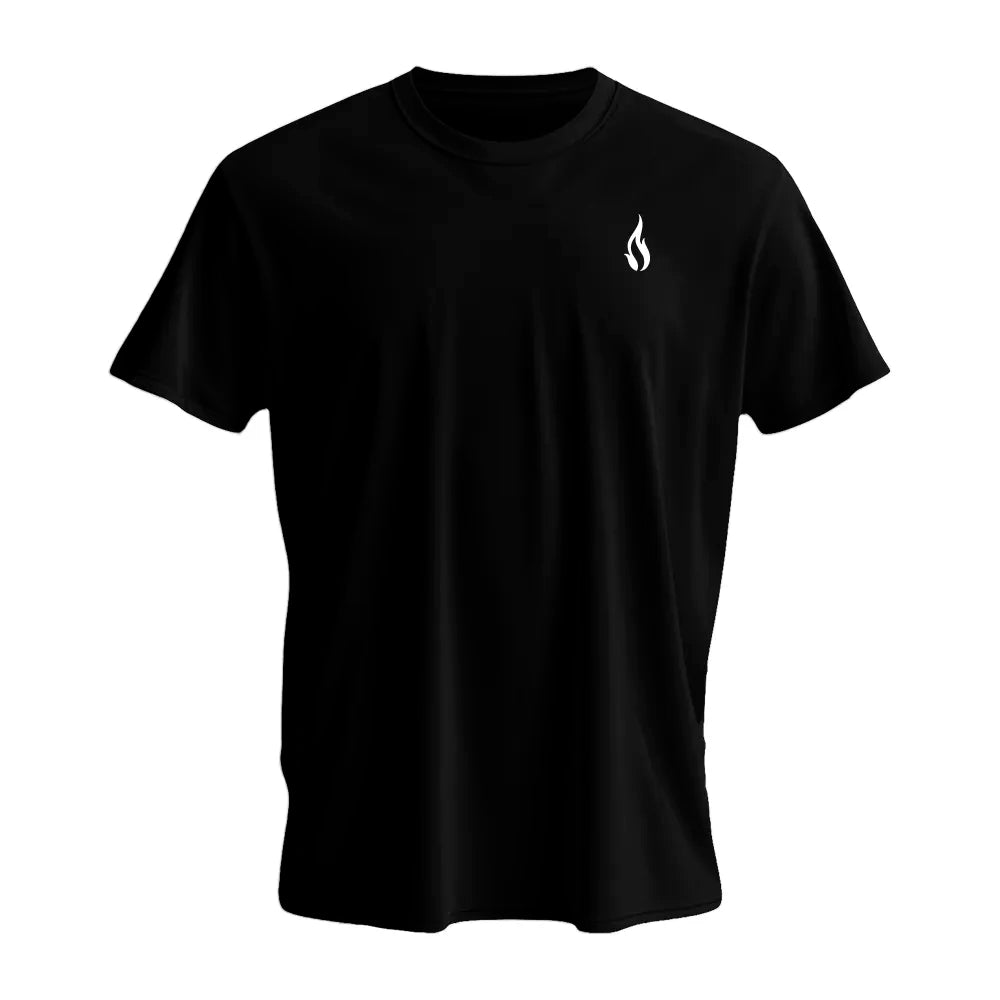 Playera GM x Acción Poética Negro Carbón