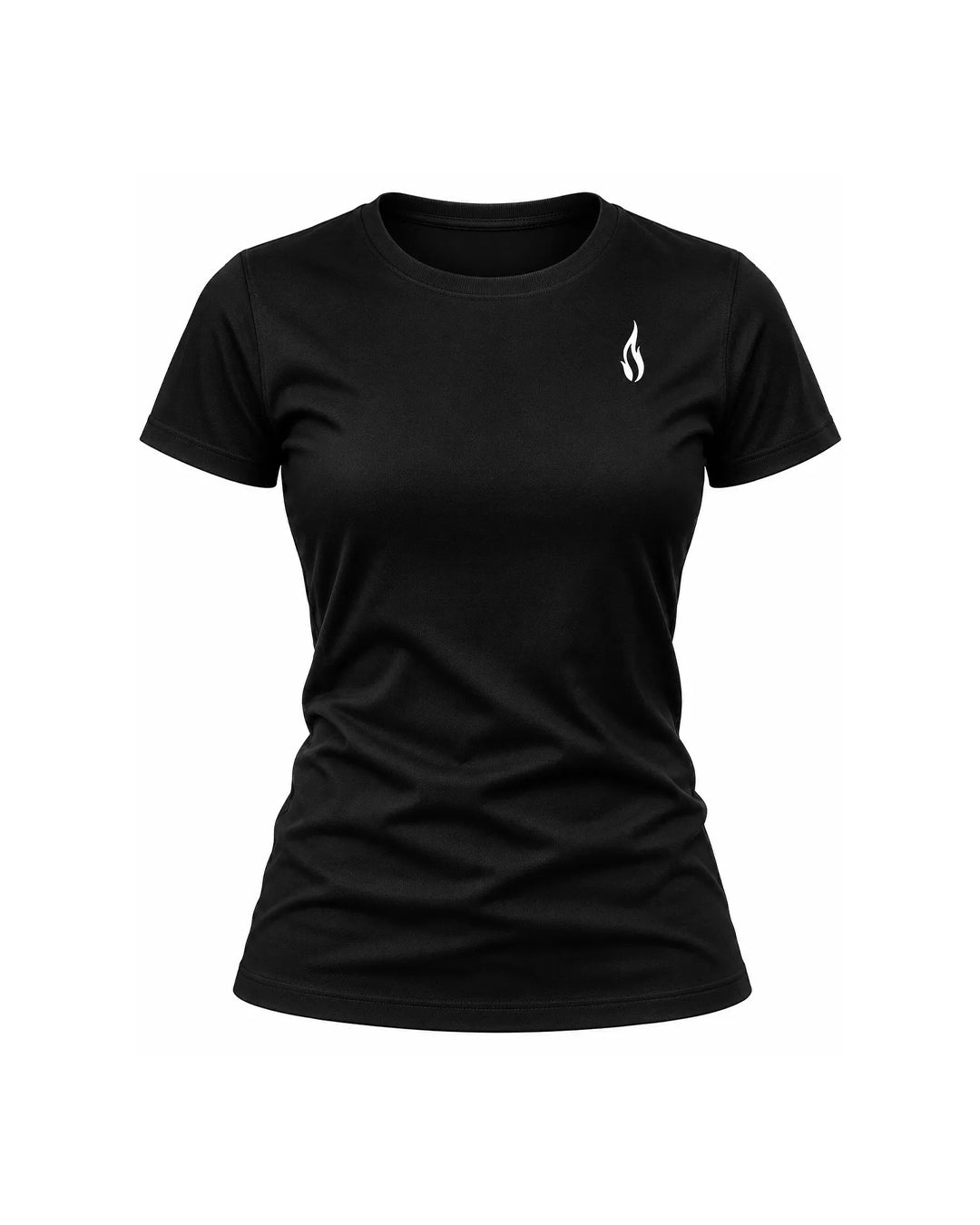 Playera GM x Acción Poética Negro Abrazame - Corte para dama