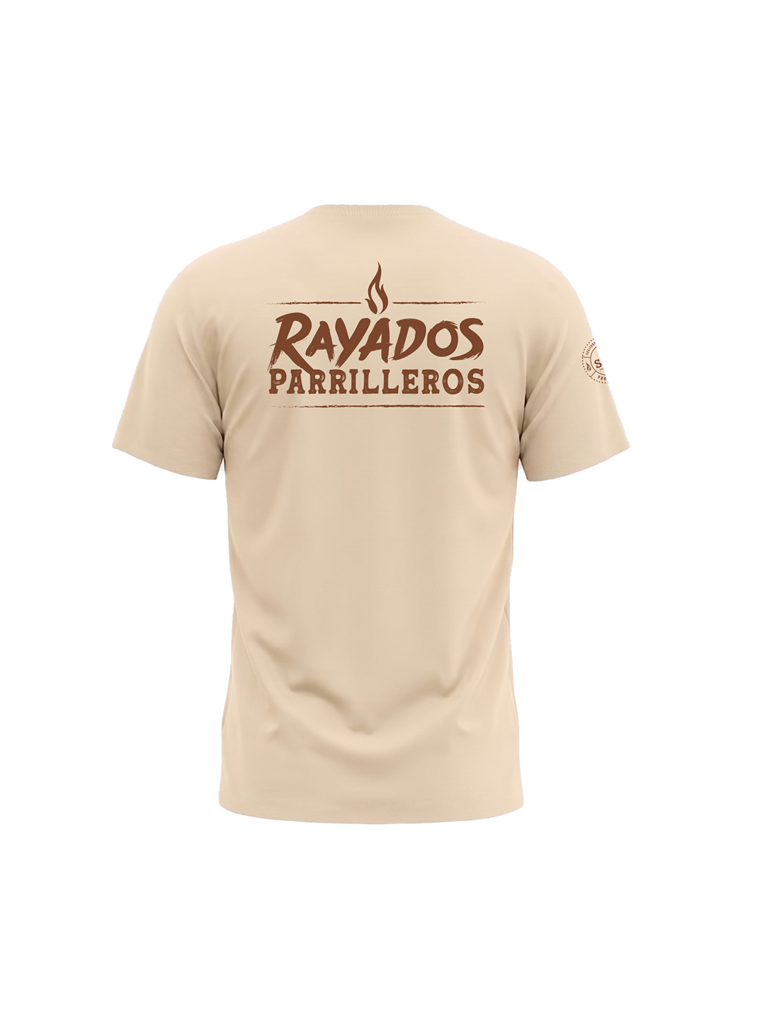 Playera Rayados Parrilleros x SMP ivory