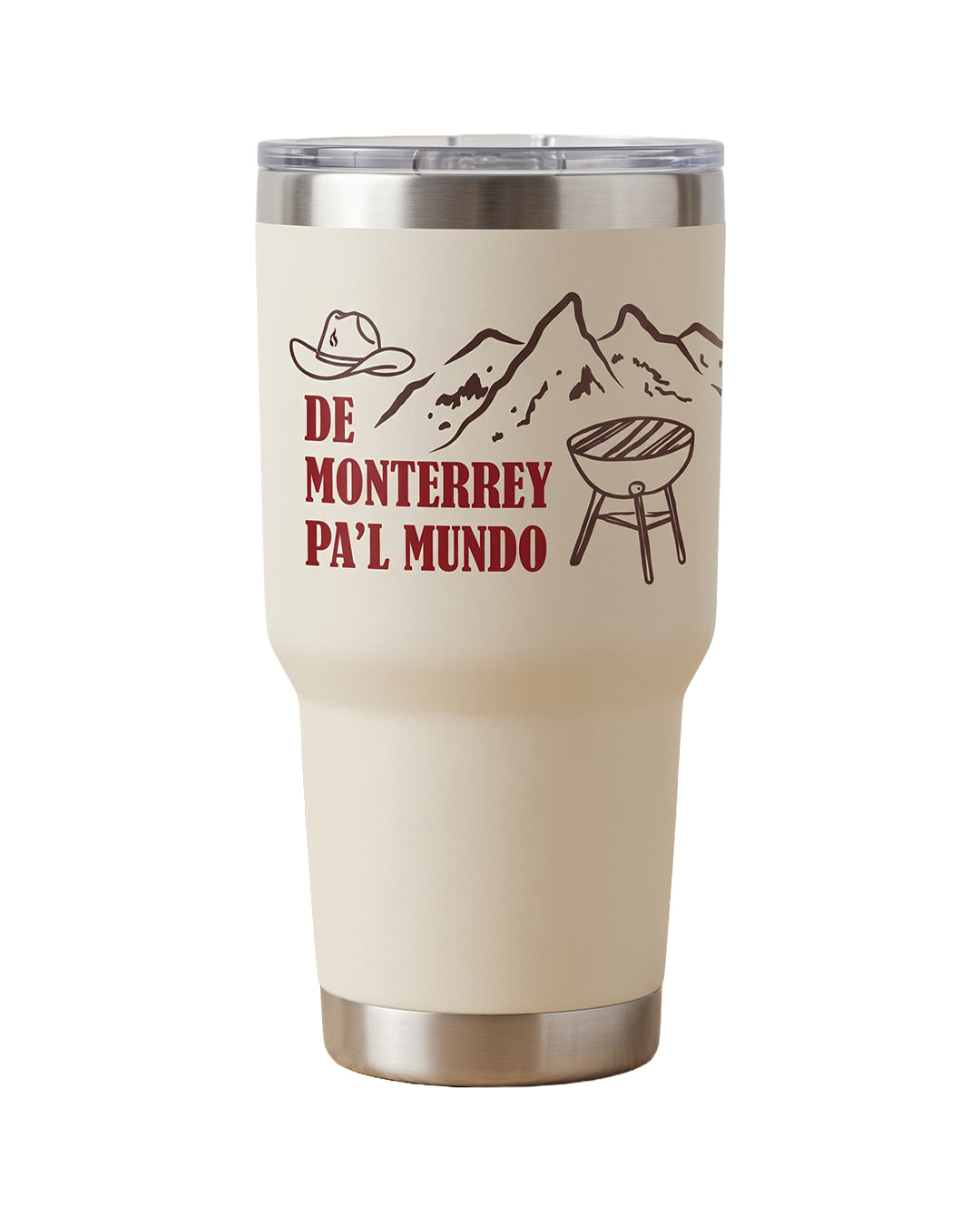 Termo De MTY Pa´l Mundo cream
