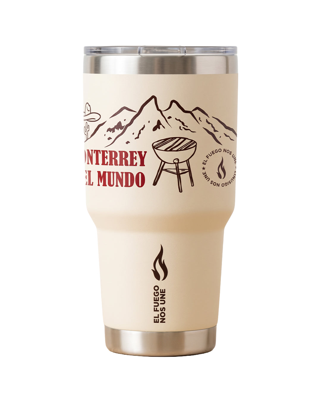 Termo De MTY Pa´l Mundo cream