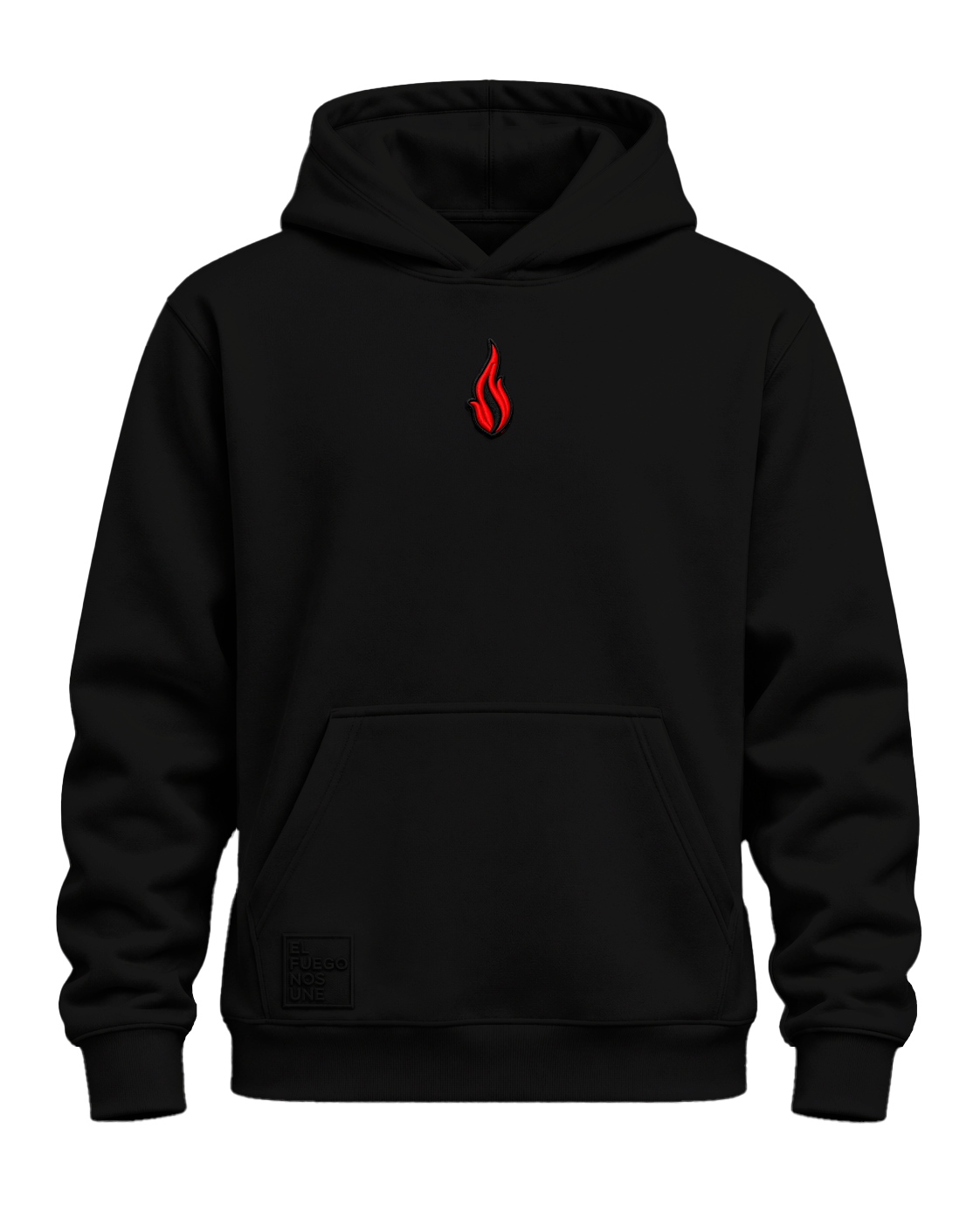 Hoodie Flama Negra SMP