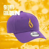 SMP Golden 9forty Flama Abierta Morada