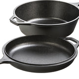 Combo de sartenes de hierro de 10.25”