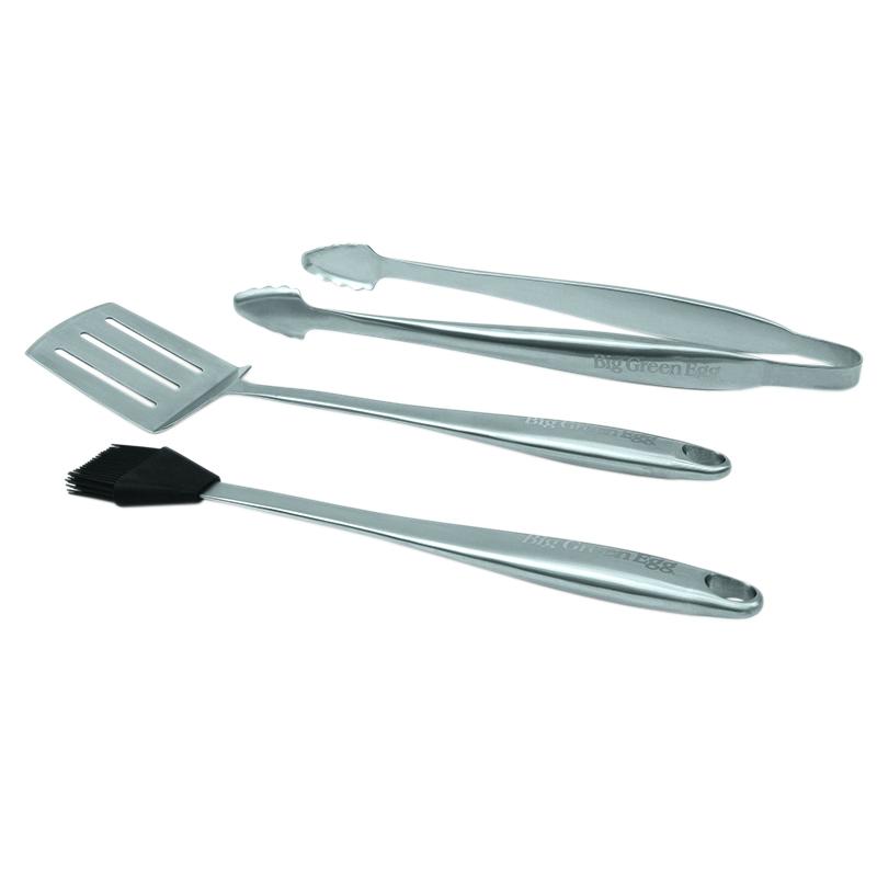 Custom Stainless Steel Tool Set, 3 Piece - SOCIEDAD MEXICANA DE PARRILLEROS