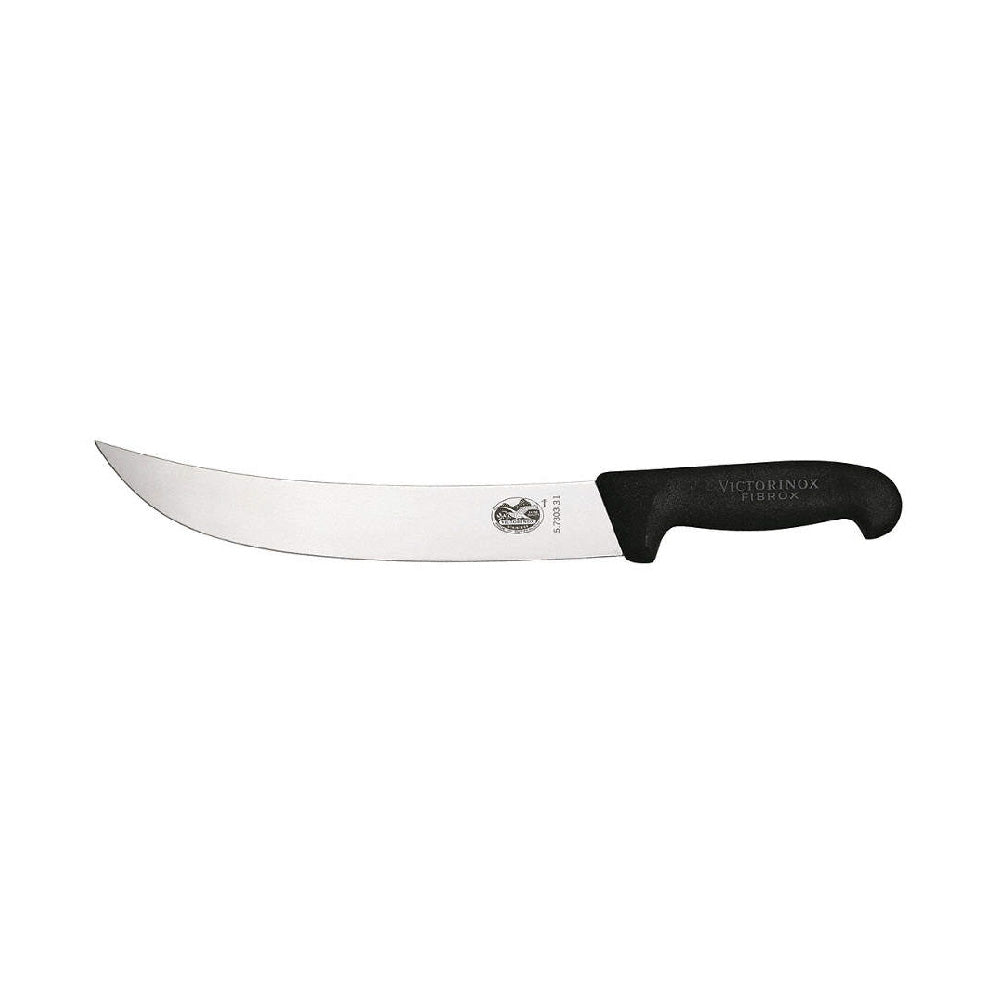 Cuchillo para Carnicero Hoja Ancha Curva mango Fibrox 31cm - SOCIEDAD MEXICANA DE PARRILLEROS