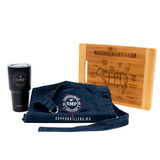 Kit Termo, Mandil y Tabla SMP Personalizados - SOCIEDAD MEXICANA DE PARRILLEROS