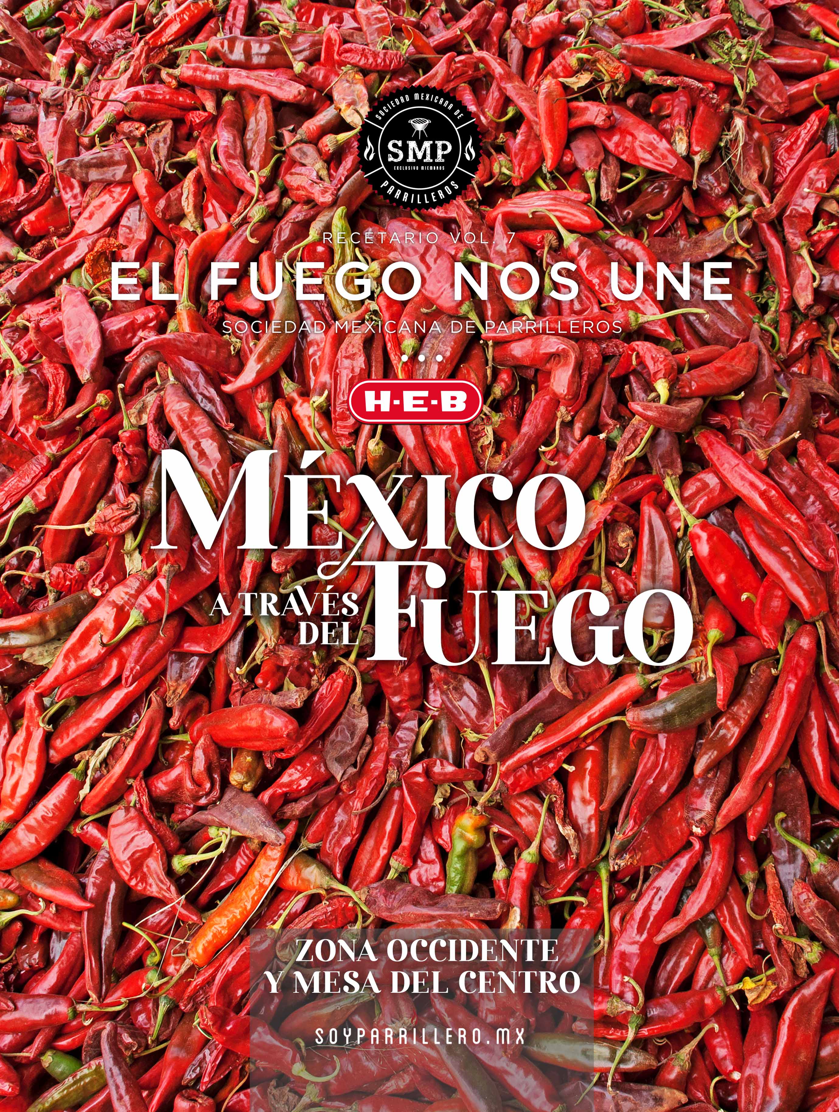 Recetario "El Fuego Nos Une" Vol. 7 - México a través del fuego